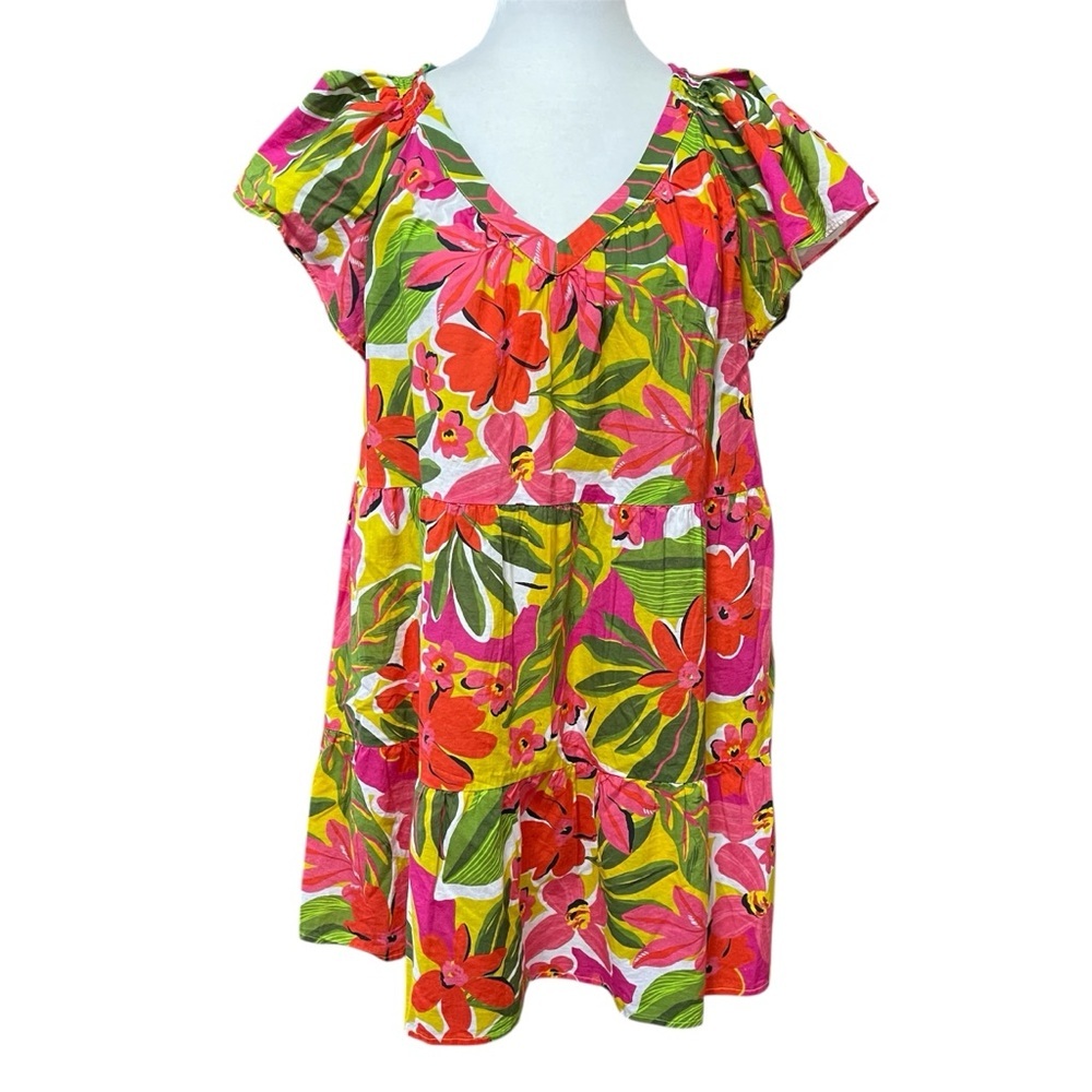 Velvet by Graham and Spencer Pink Floral Boho Dress US S